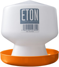 Eton Orange and White 1.3 litre ball drinker