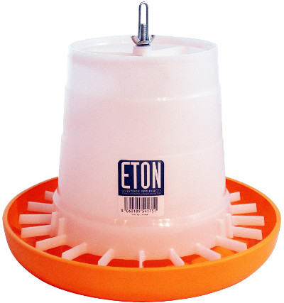 eton hang or stand orange and white feeder 3kg